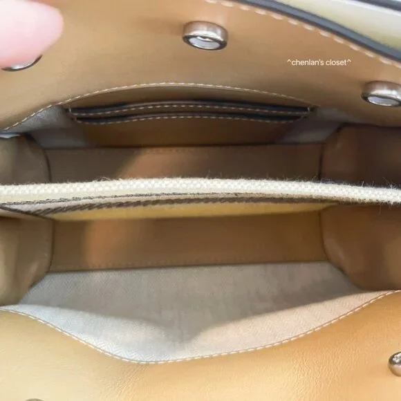 🌸NeW! Authenticated! Rare! Tory Burch PETITE LEE RADZIWILL DOUBLE BAG - Picture 16 of 17